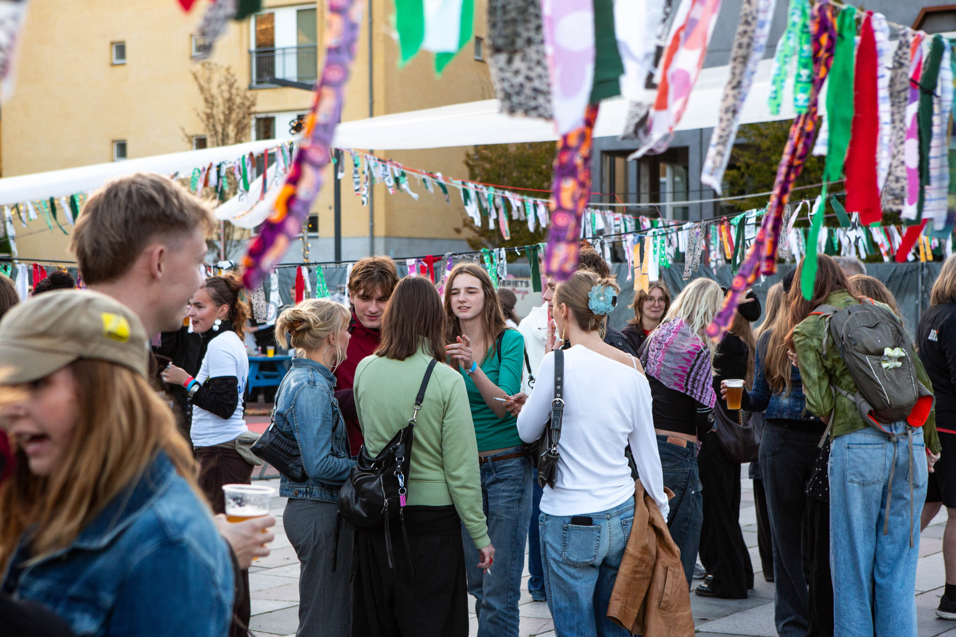 Festlig stemning på FLOW Festival